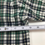 90s Duck Head S/S Plaid Button-Up - L