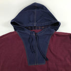 80s/90s Gitano Color Block Hybrid Sweatshirt - XL