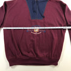 80s/90s Gitano Color Block Hybrid Sweatshirt - XL