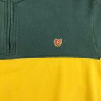 Chaps Color Block Quarter Zip Pullover - XL