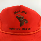80s/90s Blaze Orange Hunting Resort Snapback