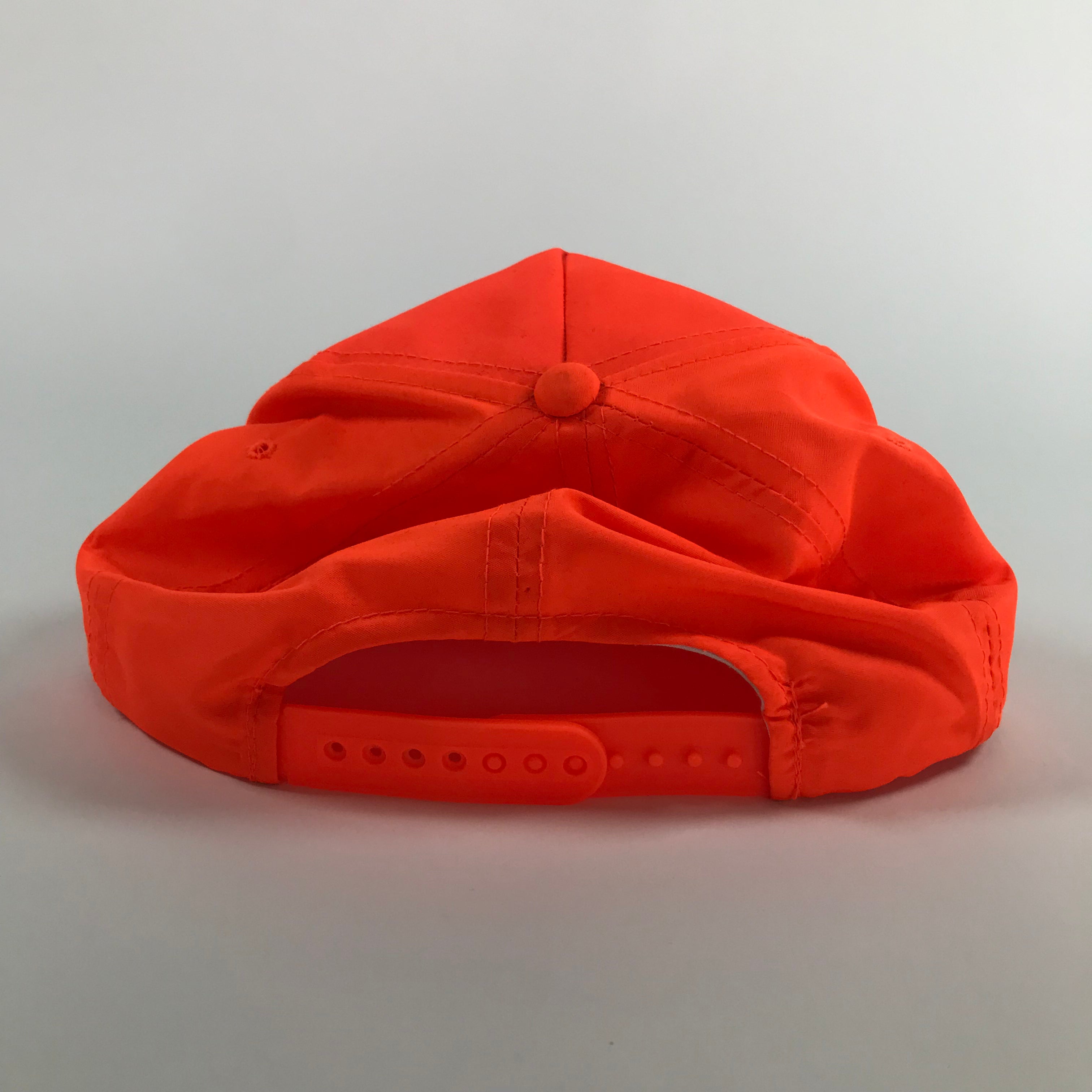 80s/90s Blaze Orange Hunting Resort Snapback