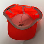 80s/90s Blaze Orange Hunting Resort Snapback