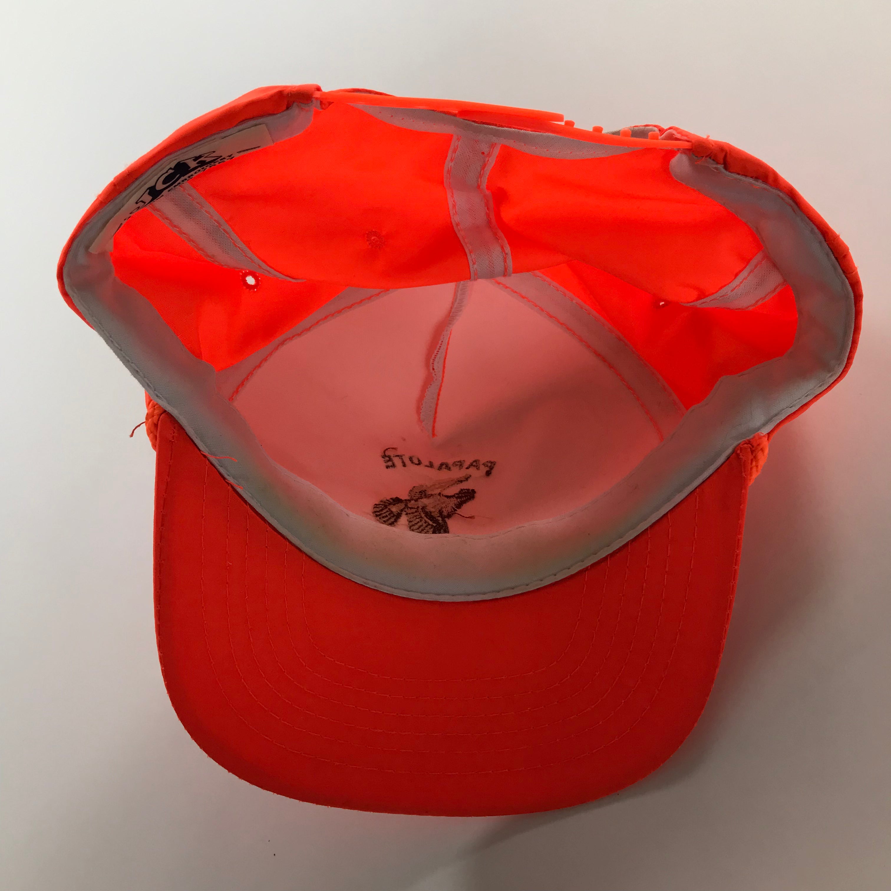 80s/90s Blaze Orange Hunting Resort Snapback