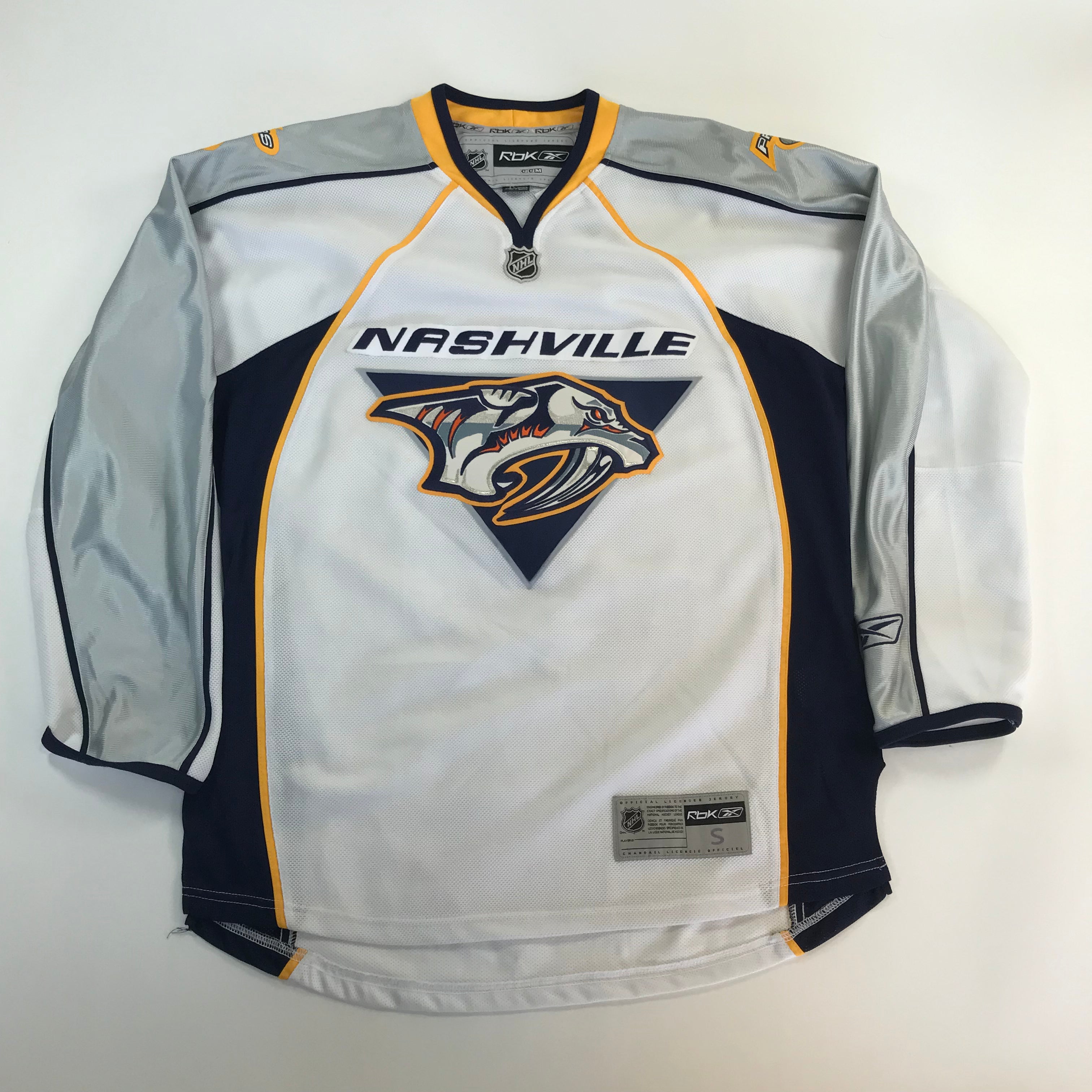 Y2K Nashville Predators Reebok / CCM Jersey - S