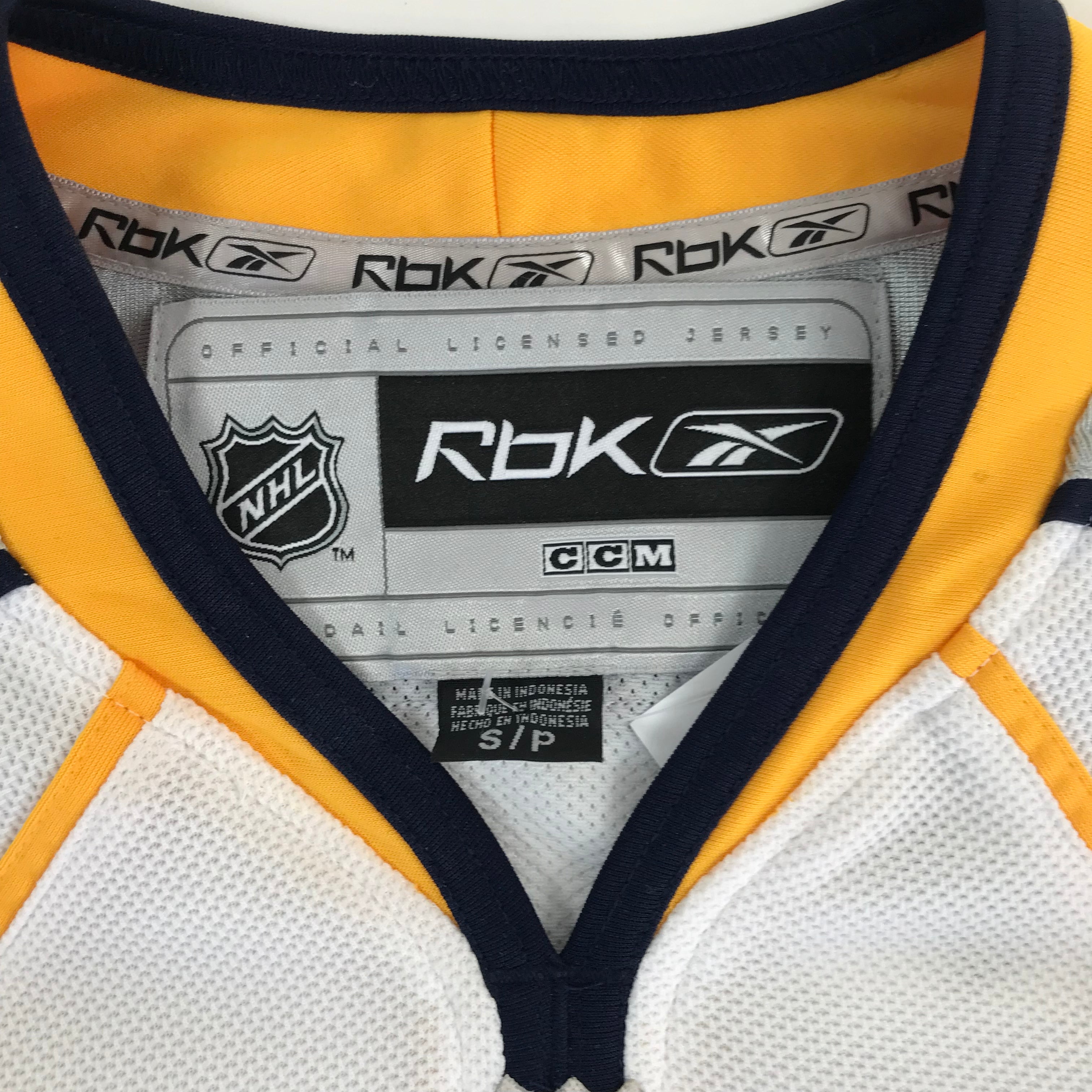Y2K Nashville Predators Reebok / CCM Jersey - S