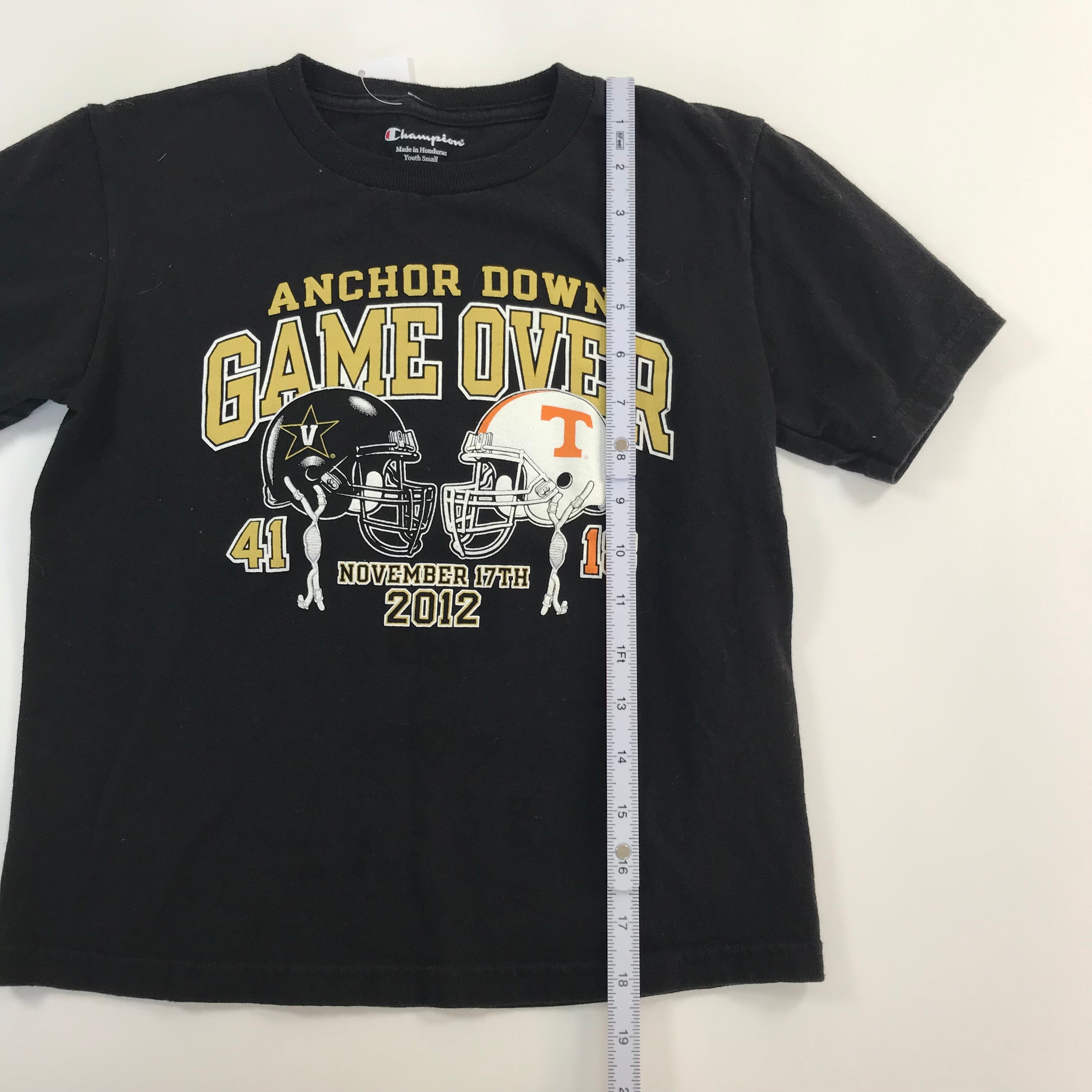 KIDS Champion Vandy / UT Score Tee - Youth S (6-7)