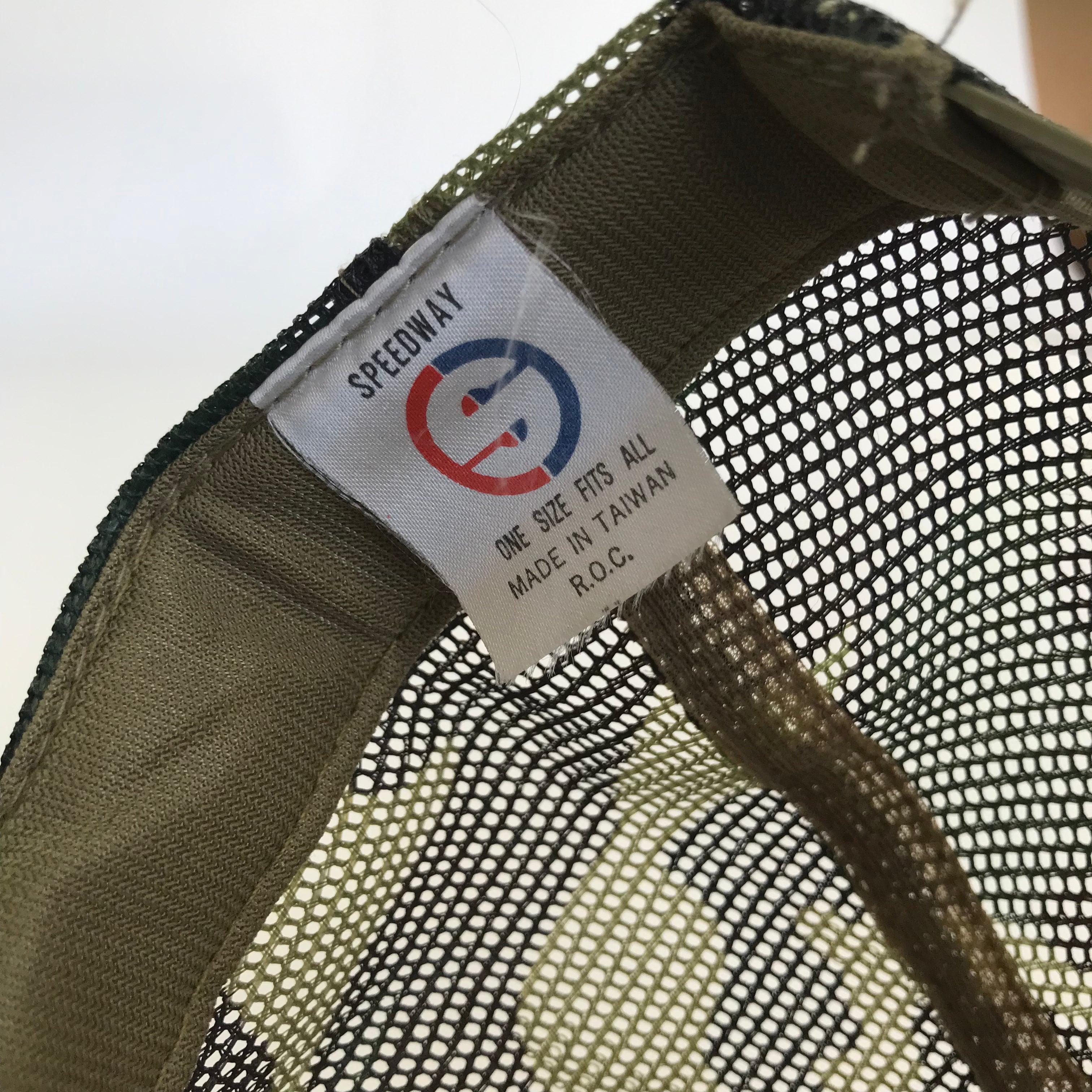 80s Camo Smokey's Well Drilling Foam Front Snapback