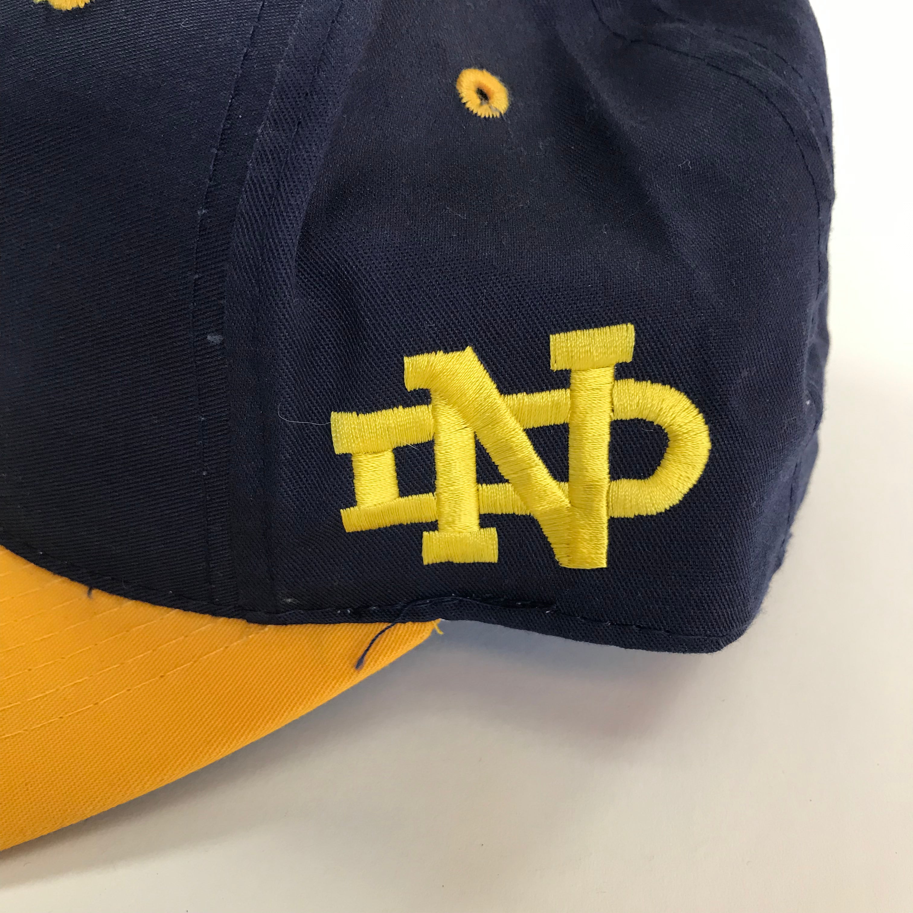 90s The Game Notre Dame Two-Tone Clover Fitted 7 1/4