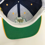 90s The Game Notre Dame Two-Tone Clover Fitted 7 1/4