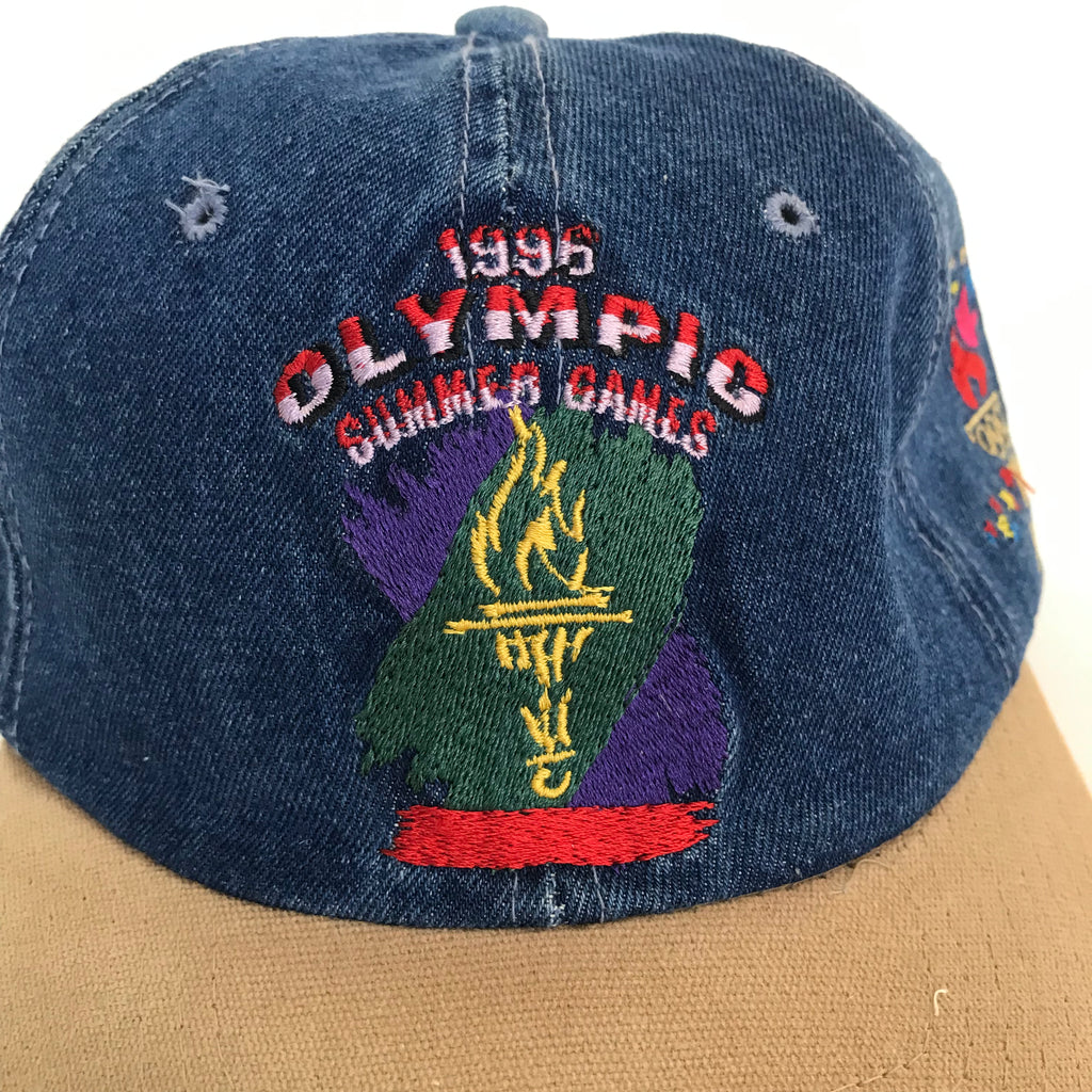 '96 Atlanta Olympics Starter Two-Tone Denim Dad Hat