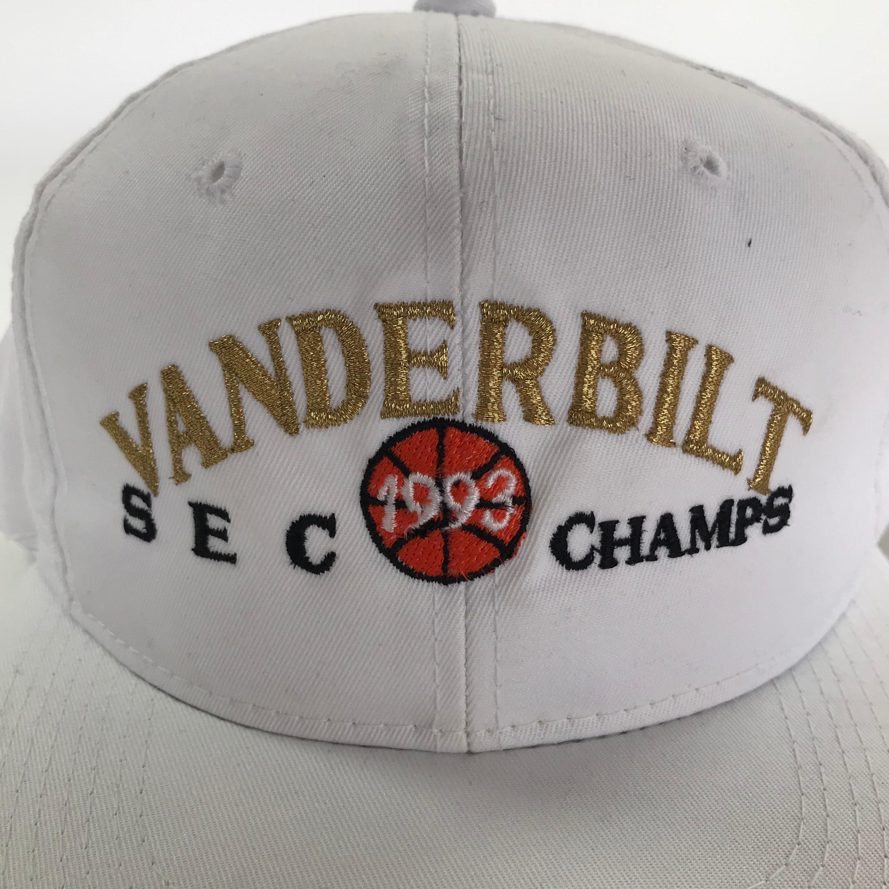 '93 Vandy Basketball SEC Champs The Game Snapback