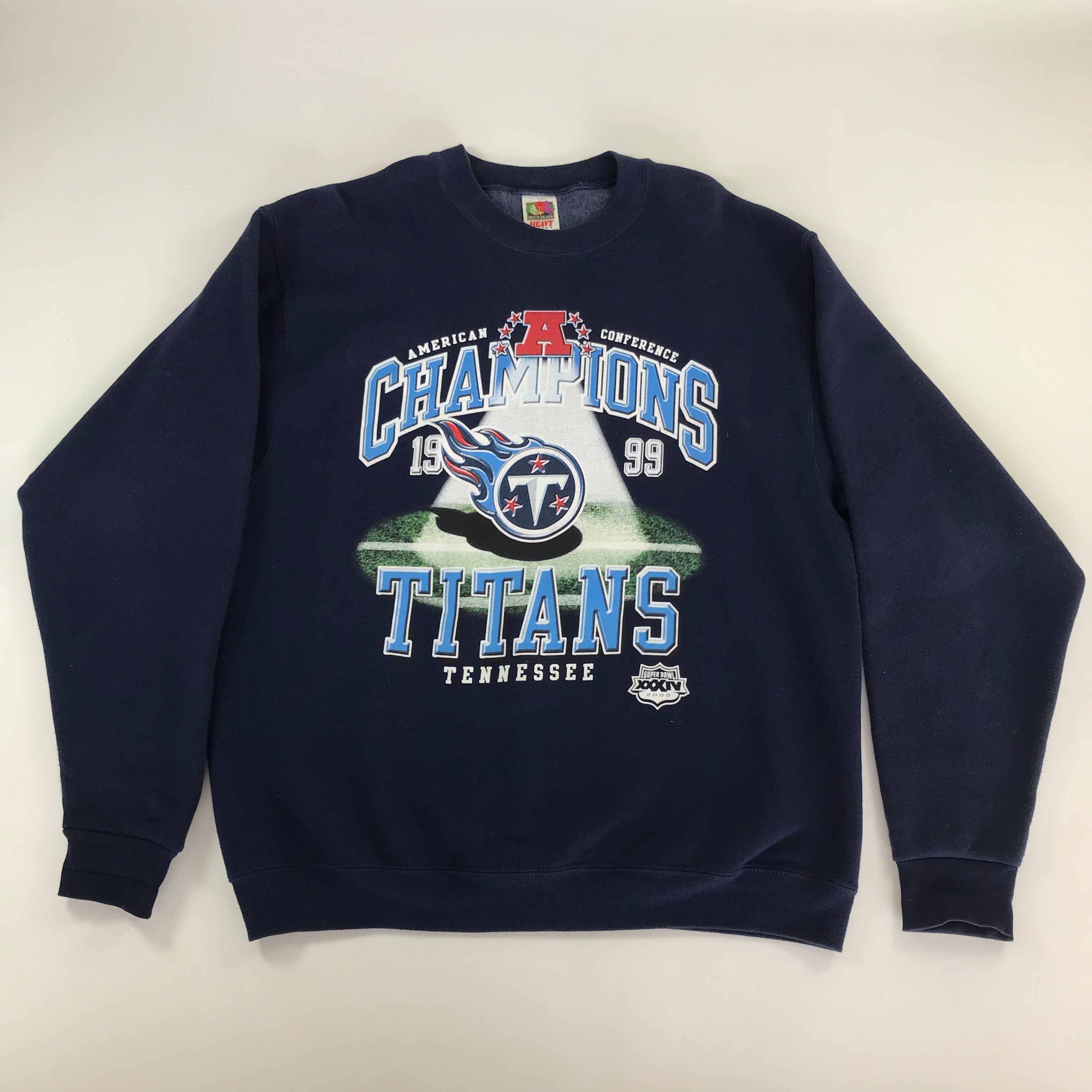 '99 Titans AFC Champions Crewneck - L