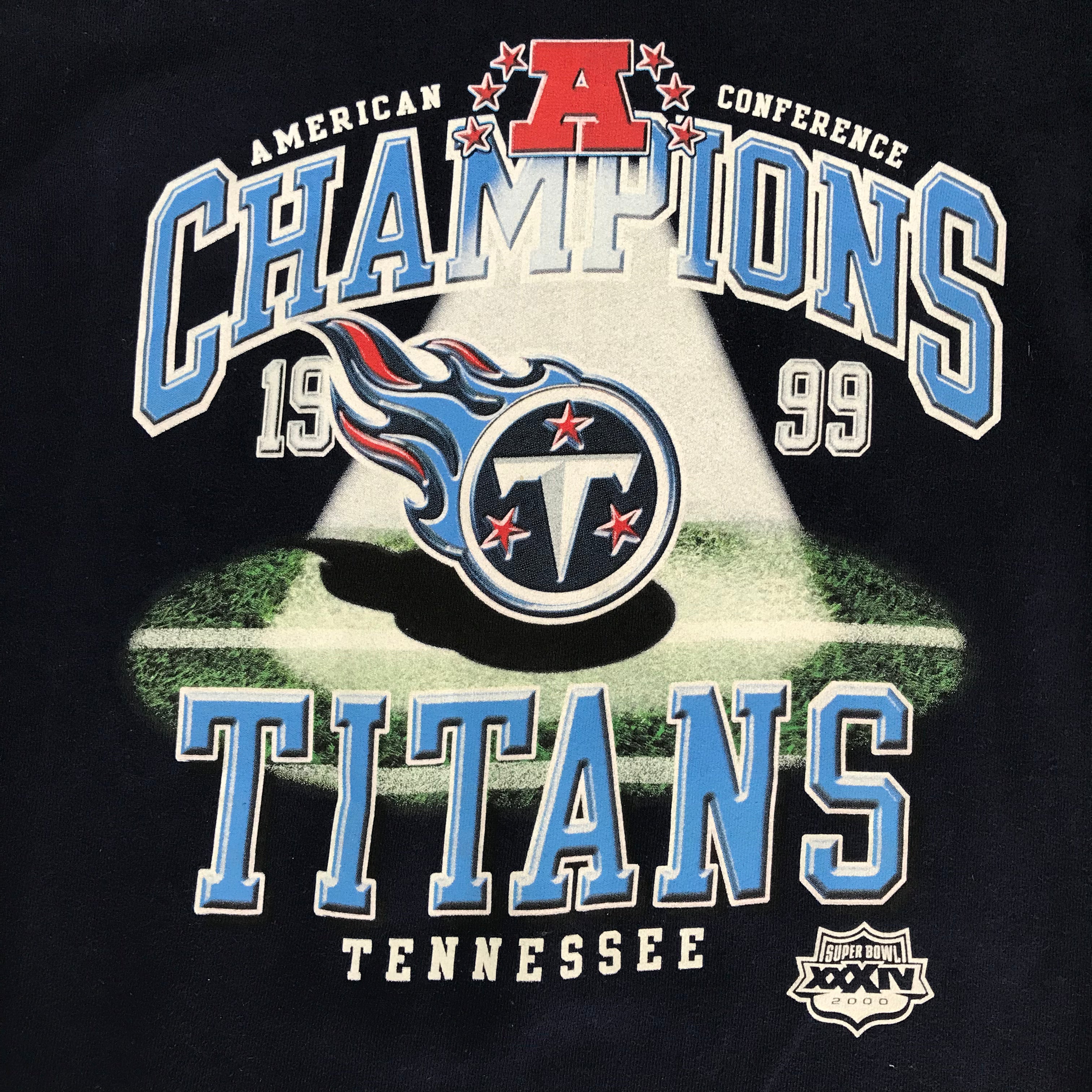 '99 Titans AFC Champions Crewneck - L