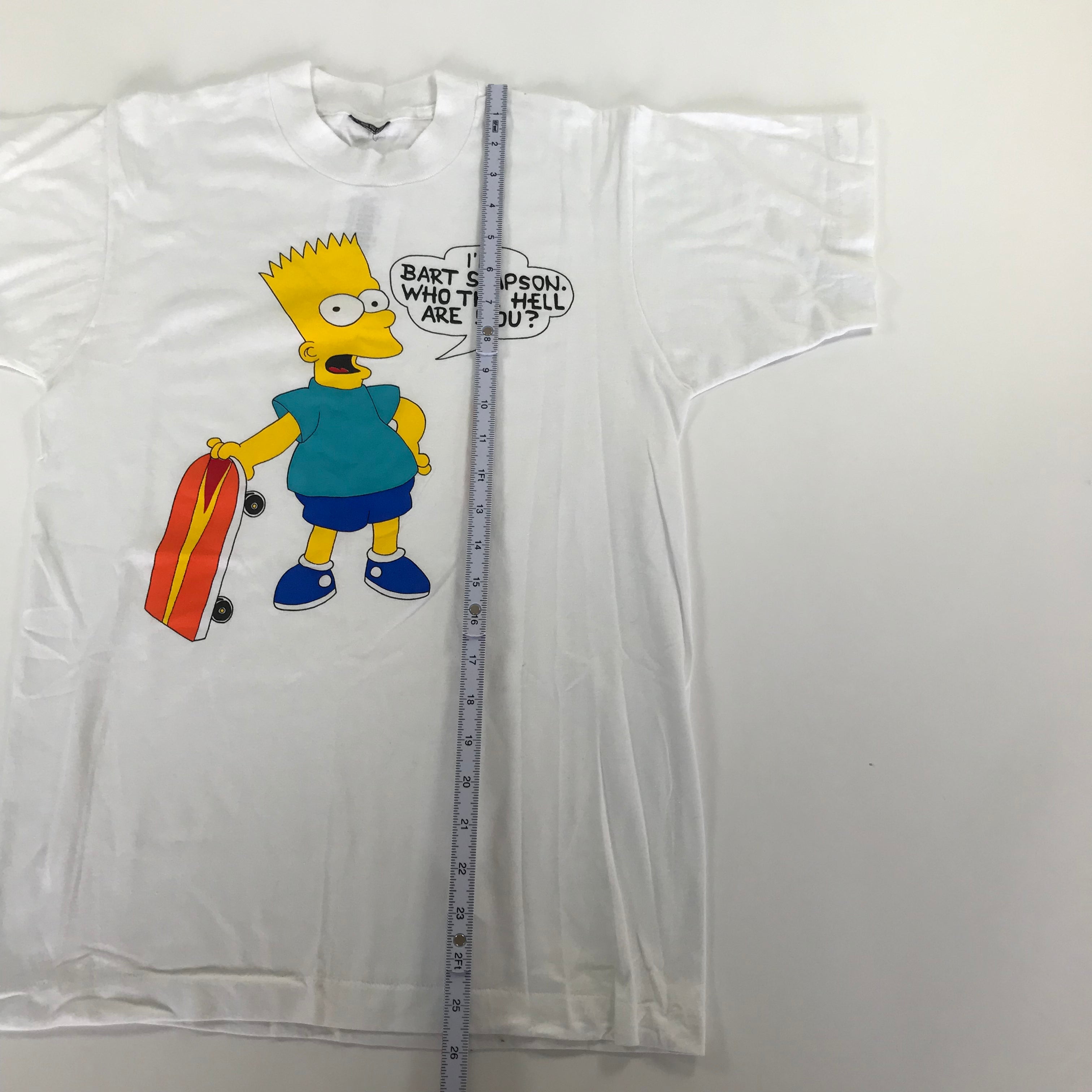 DEADSTOCK 90s Bart Simpson Screen Stars Single Stitch Tee - M miUSA
