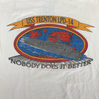 90s USS Trenton Oneida Single Stitch Tee - M