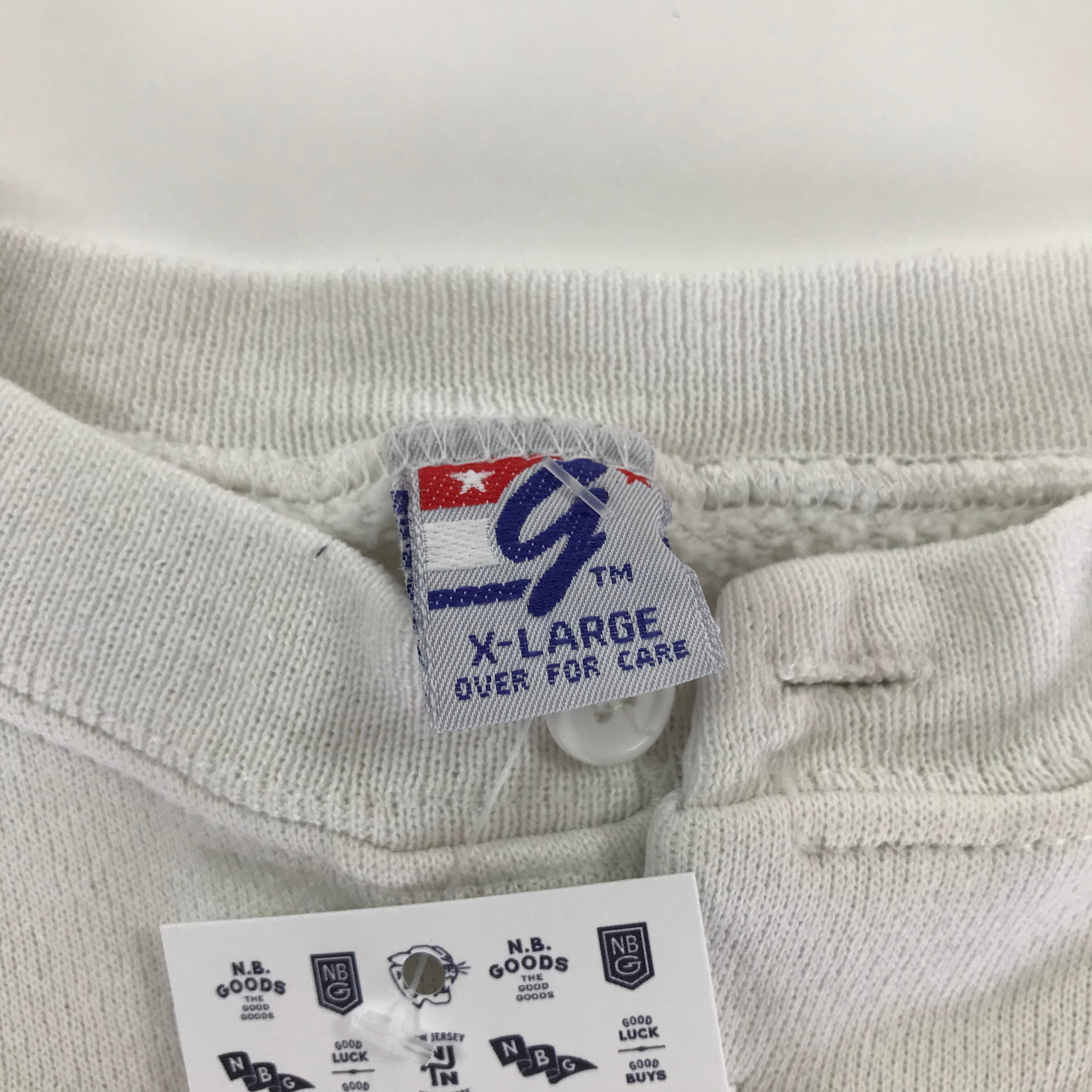 80s/90s The Game Georgia Tech Yellow Jackets Henley Sweatshirt - XL miUSA