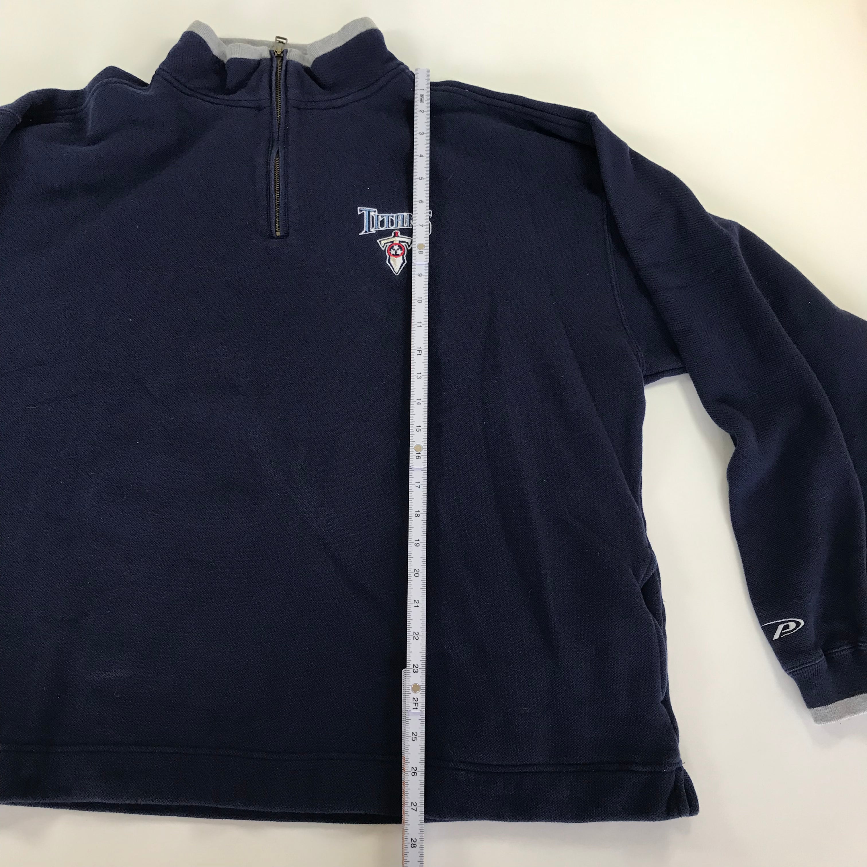 Y2K Pro Player Titans 1/4 Zip - XL