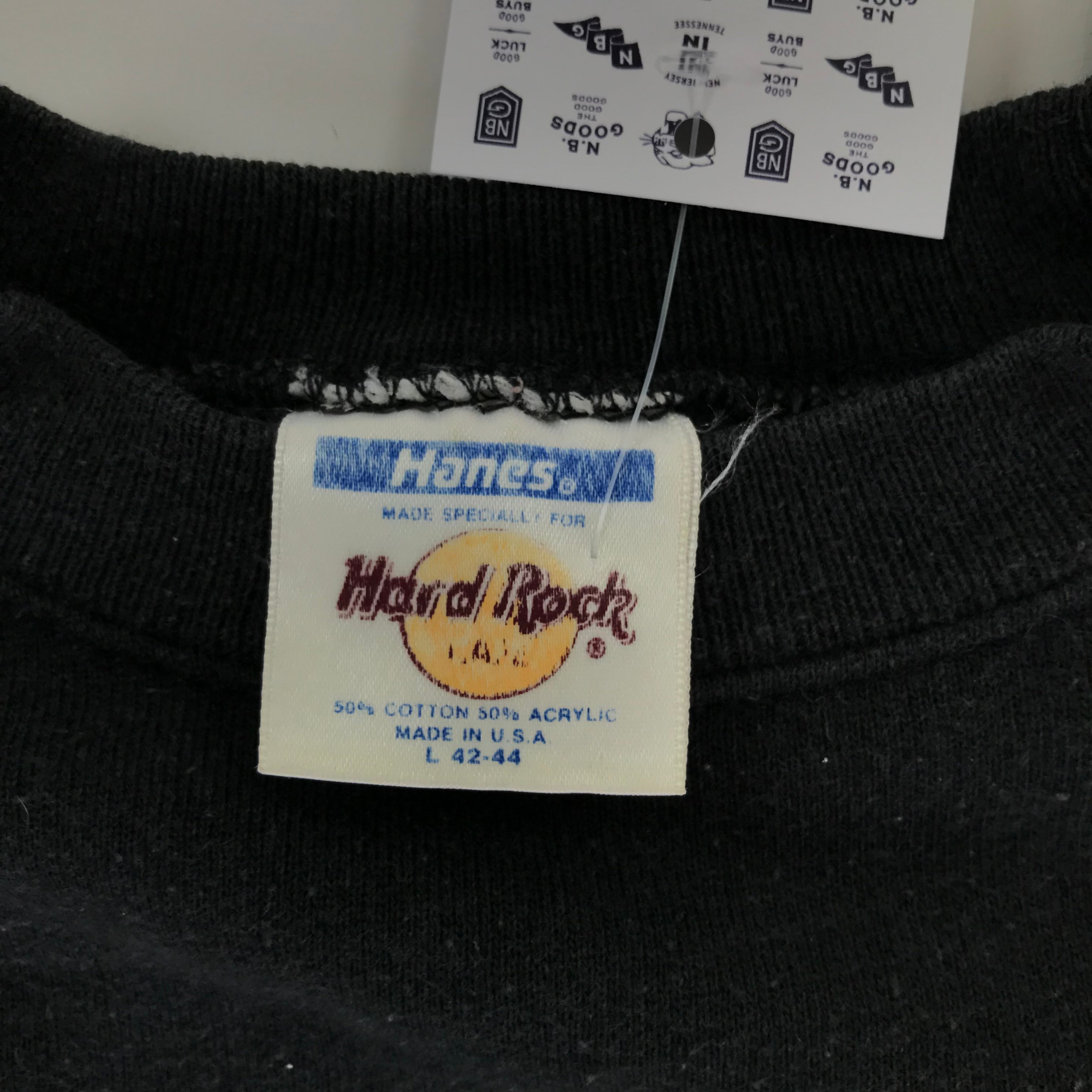 90s Hard Rock Dallas Raglan Crewneck - L miUSA