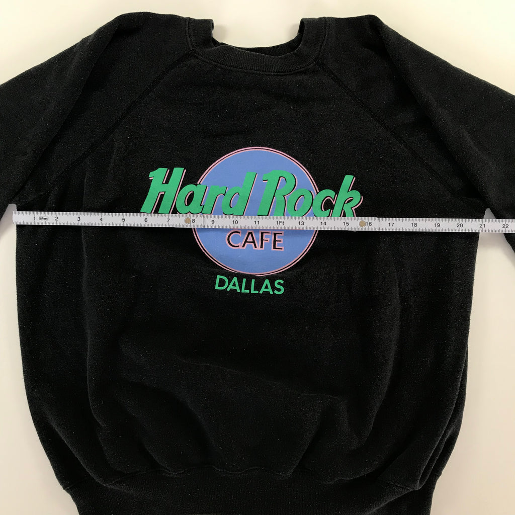 90s Hard Rock Dallas Raglan Crewneck - L miUSA