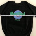 90s Hard Rock Dallas Raglan Crewneck - L miUSA