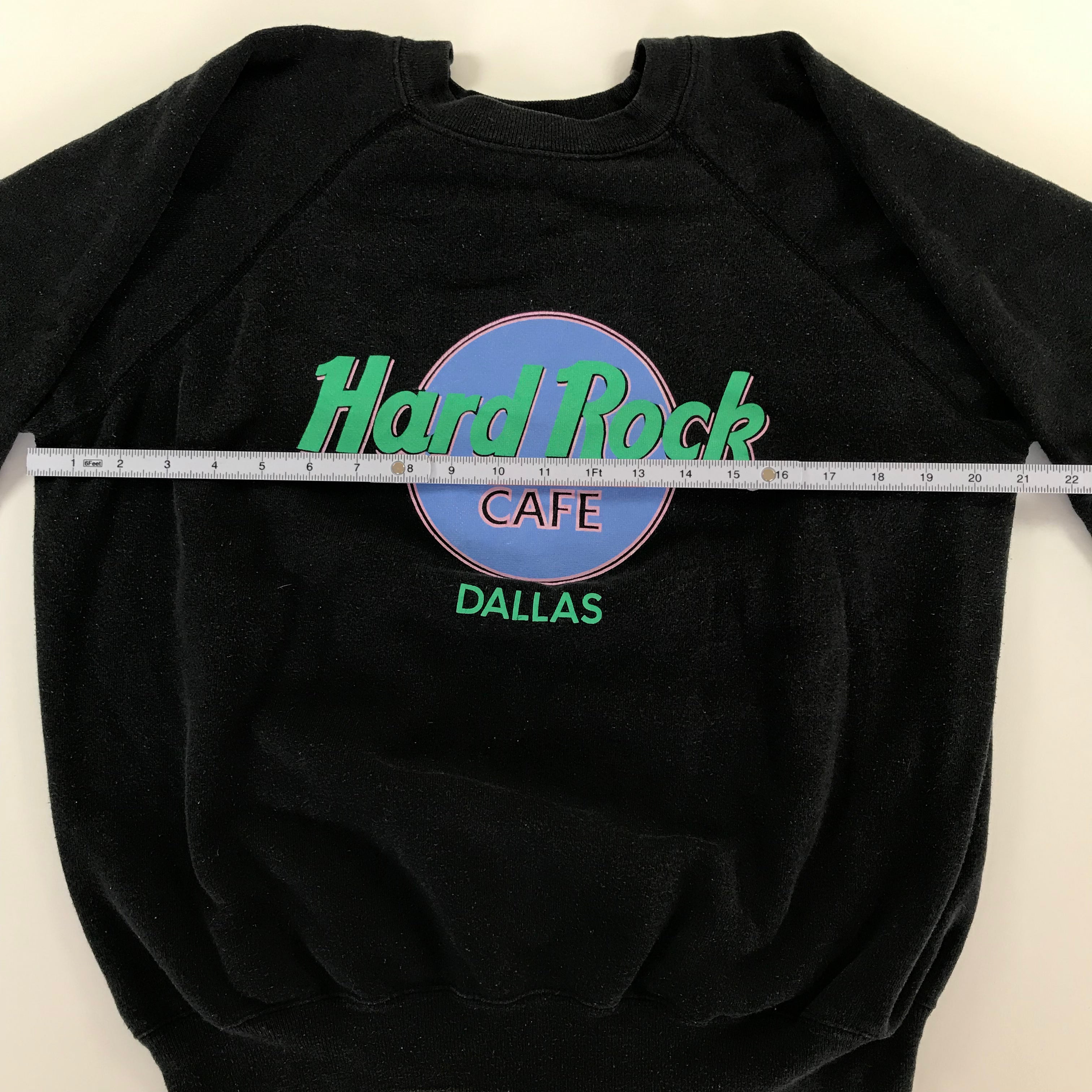90s Hard Rock Dallas Raglan Crewneck - L miUSA