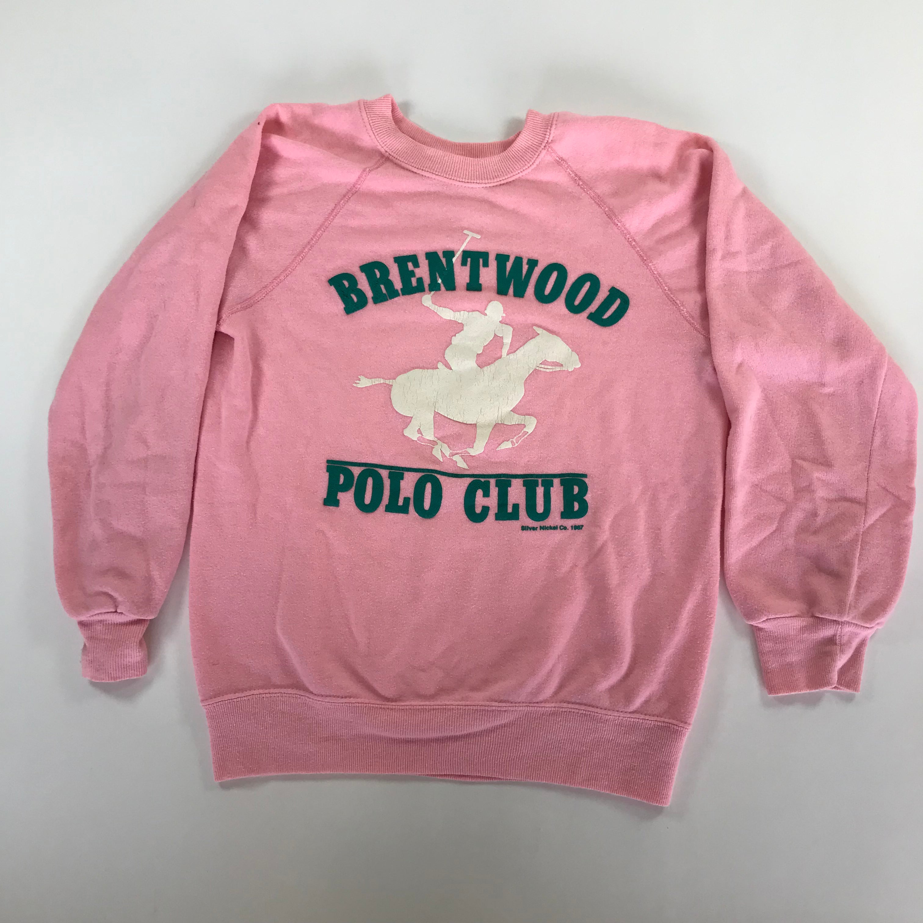 80s Brentwood, TN Polo Club Raglan Crewneck - S miUSA