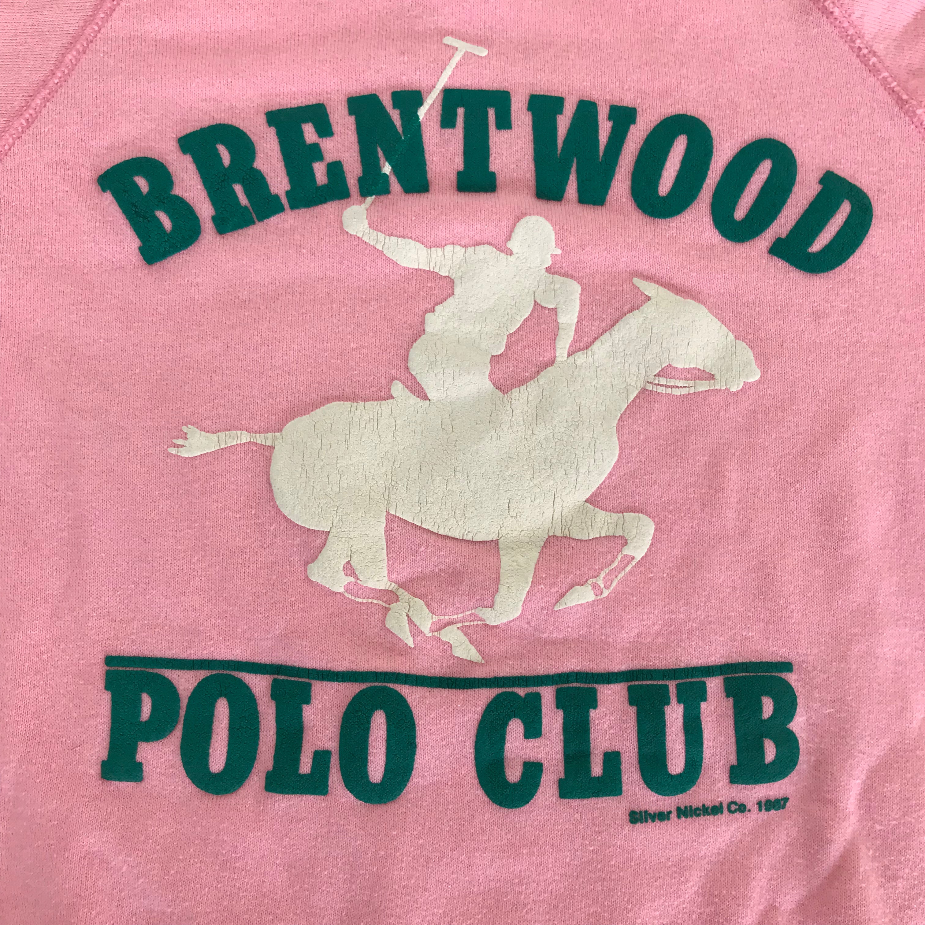 80s Brentwood, TN Polo Club Raglan Crewneck - S miUSA