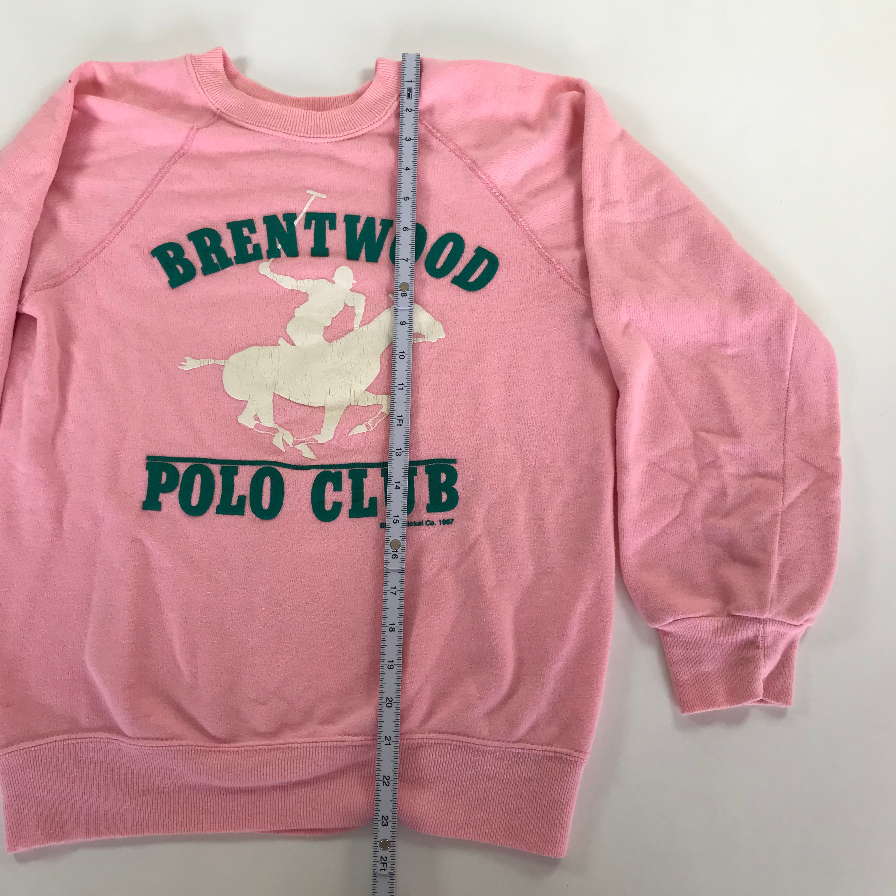 80s Brentwood, TN Polo Club Raglan Crewneck - S miUSA