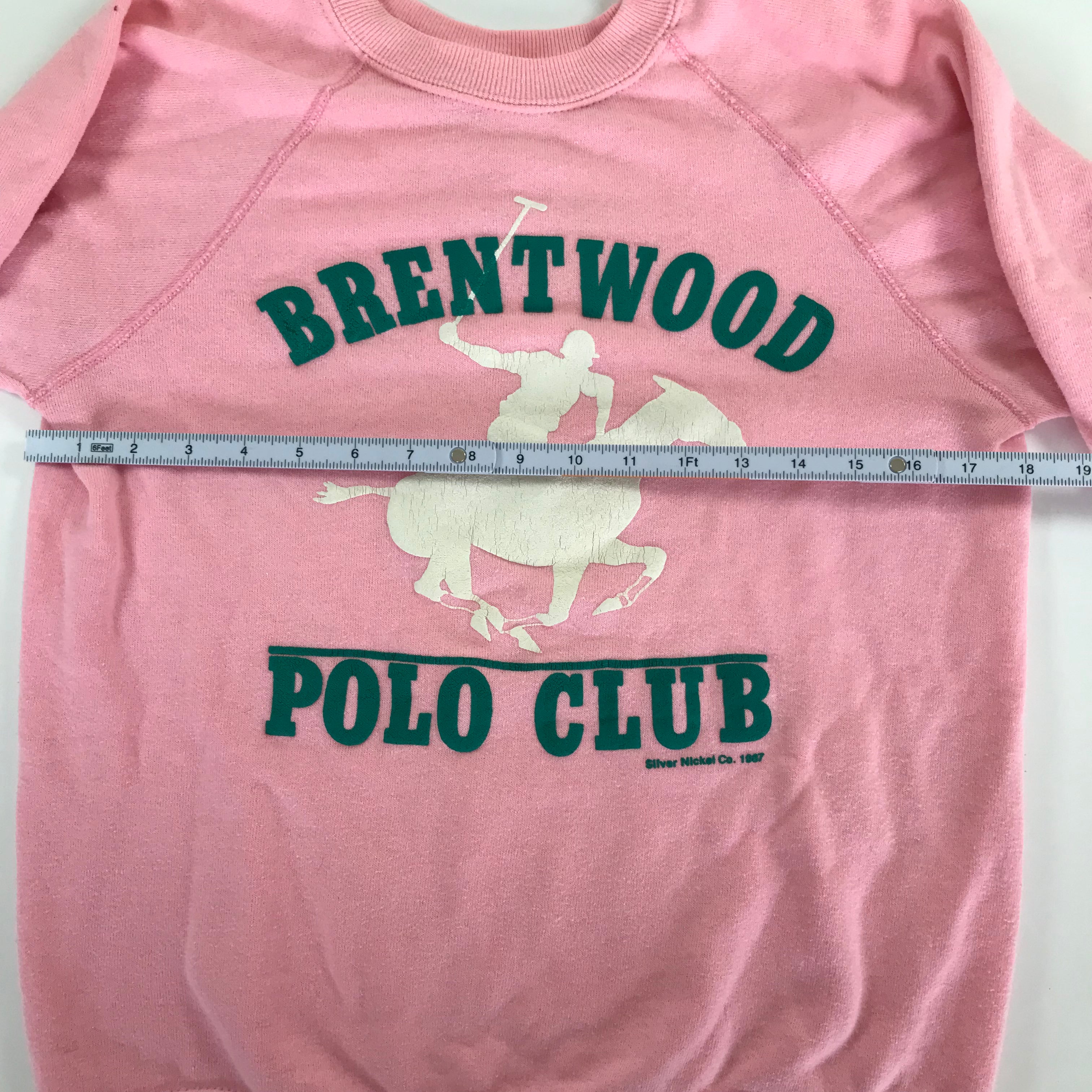 80s Brentwood, TN Polo Club Raglan Crewneck - S miUSA
