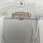 '91 Mizzou Basketball Single Stitch Screen Stars Tee - XL miUSA