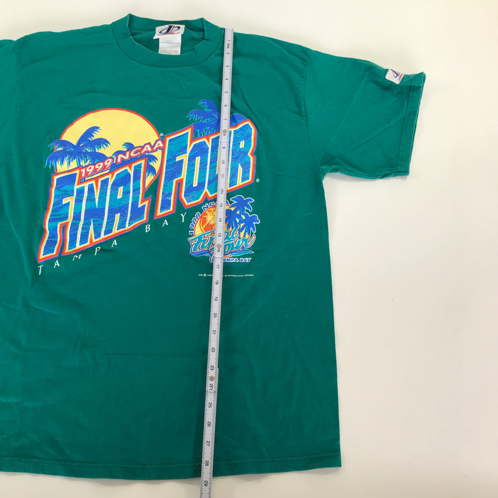 '99 Boxy Logo 7 NCAA Final Four Tampa Bay Tee - L