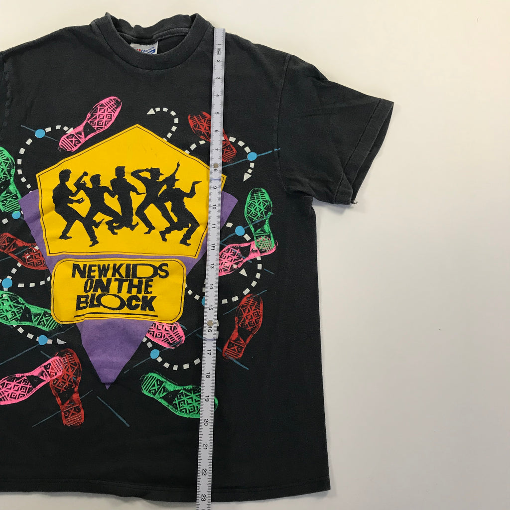 80s New Kids On The Block Big Print Single Stitch Tee - M miUSA