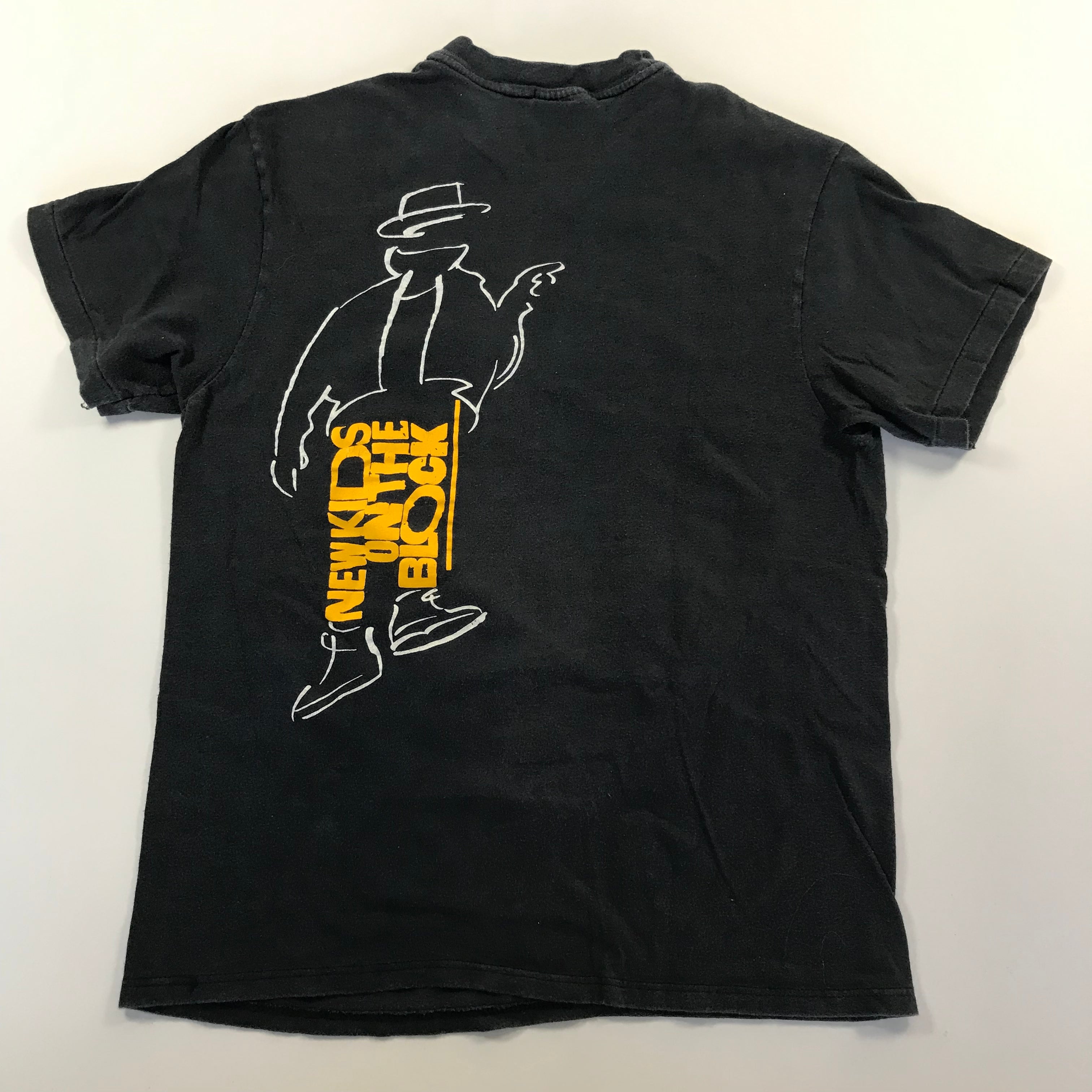 80s New Kids On The Block Big Print Single Stitch Tee - M miUSA