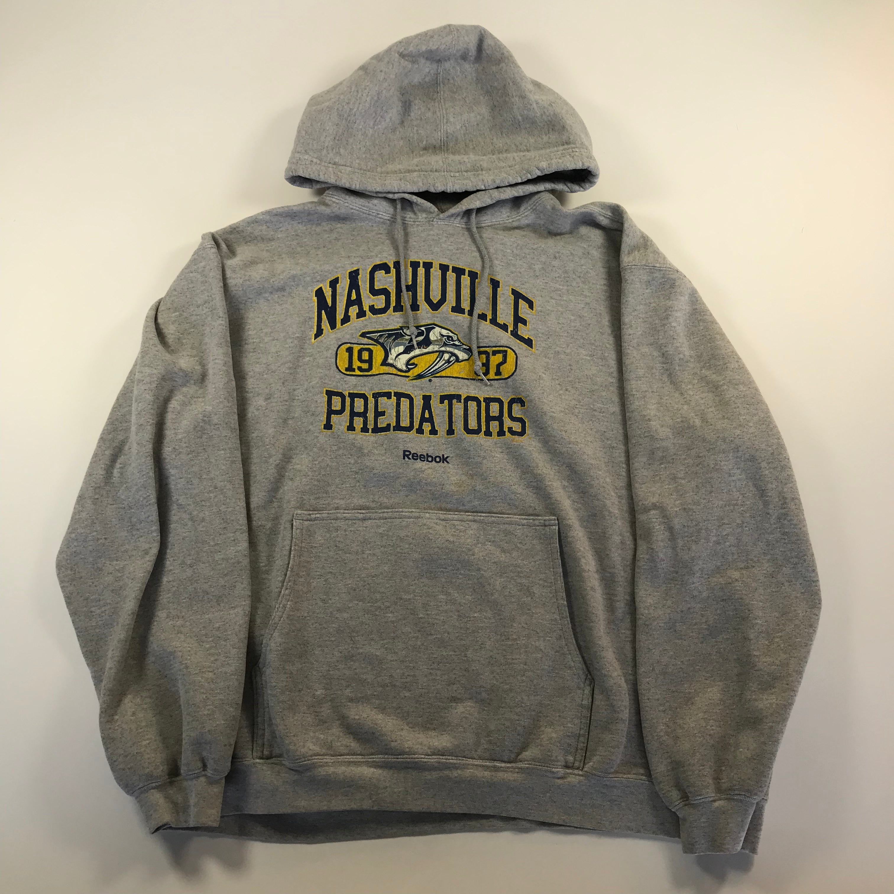 Y2K Heavyweight Reebok Nashville Predators Hoodie - XL
