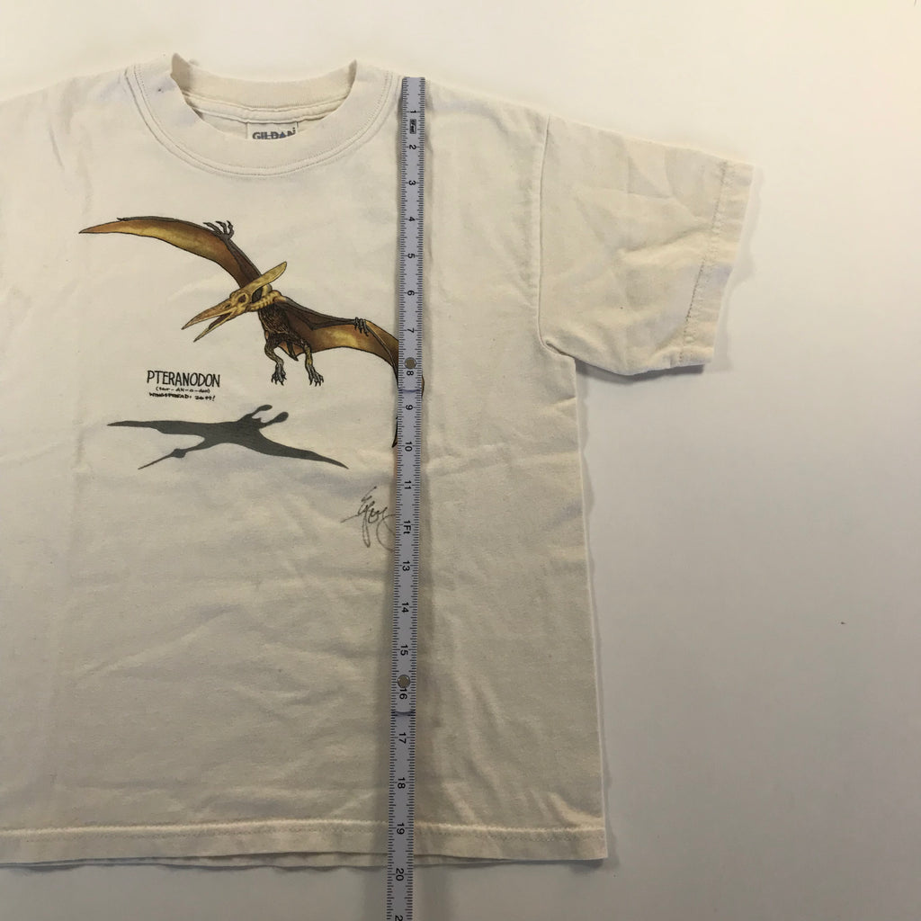 KIDS Y2K Pteranodon Dinosaur Tee - M 10-12