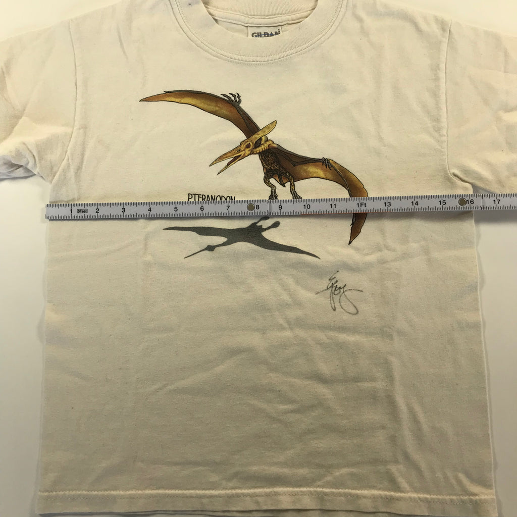 KIDS Y2K Pteranodon Dinosaur Tee - M 10-12
