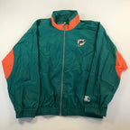 90s Miami Dolphins Starter Windbreaker - XL