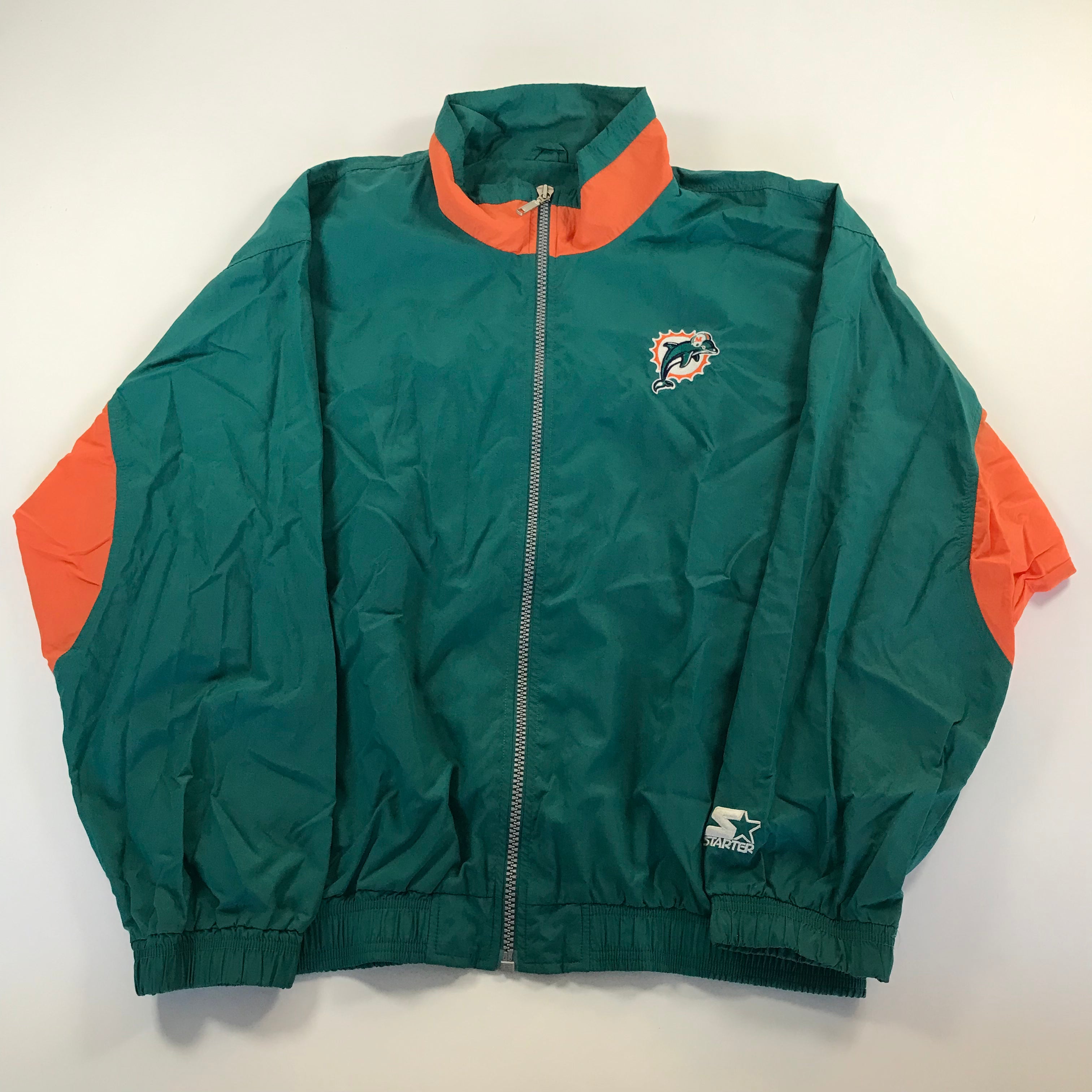 90s Miami Dolphins Starter Windbreaker - XL