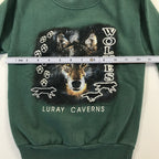 KIDS 90s Luray Caverns Wolf Crewneck - S 6-8