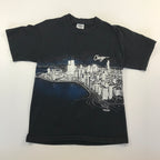 1989 Chicago Skyline AOP Tee - M miUSA