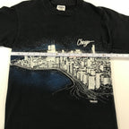 1989 Chicago Skyline AOP Tee - M miUSA