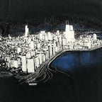 1989 Chicago Skyline AOP Tee - M miUSA