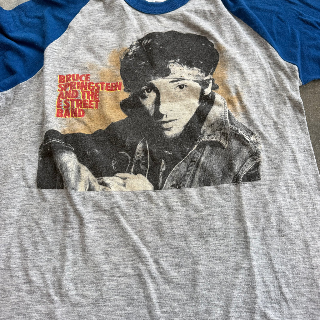 '84/'85 Bruce Springsteen World Tour 3/4 Sleeve Super Soft Raglan Tee - L miUSA