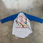 '84/'85 Bruce Springsteen World Tour 3/4 Sleeve Super Soft Raglan Tee - L miUSA