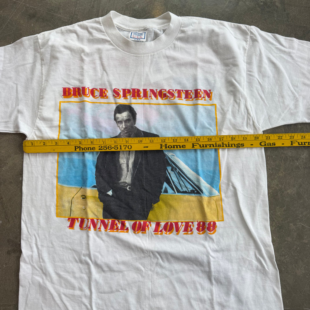 '88 DEADSTOCK Bruce Springsteen Tunnel of Love Tour Single Stitch Tee - XL miUSA
