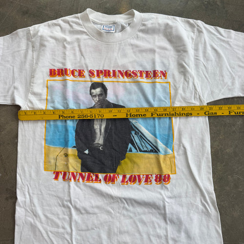 '88 DEADSTOCK Bruce Springsteen Tunnel of Love Tour Single Stitch Tee - XL miUSA