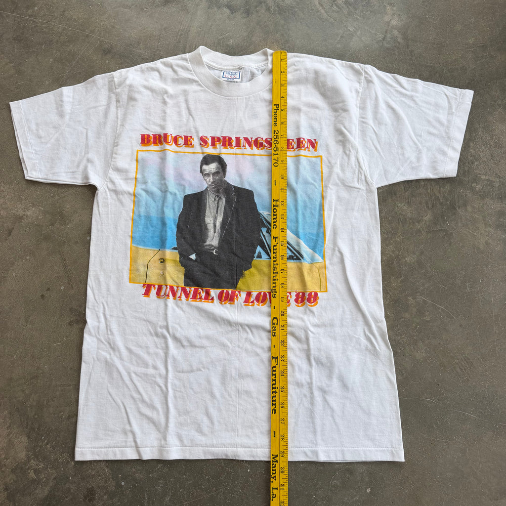 '88 DEADSTOCK Bruce Springsteen Tunnel of Love Tour Single Stitch Tee - XL miUSA