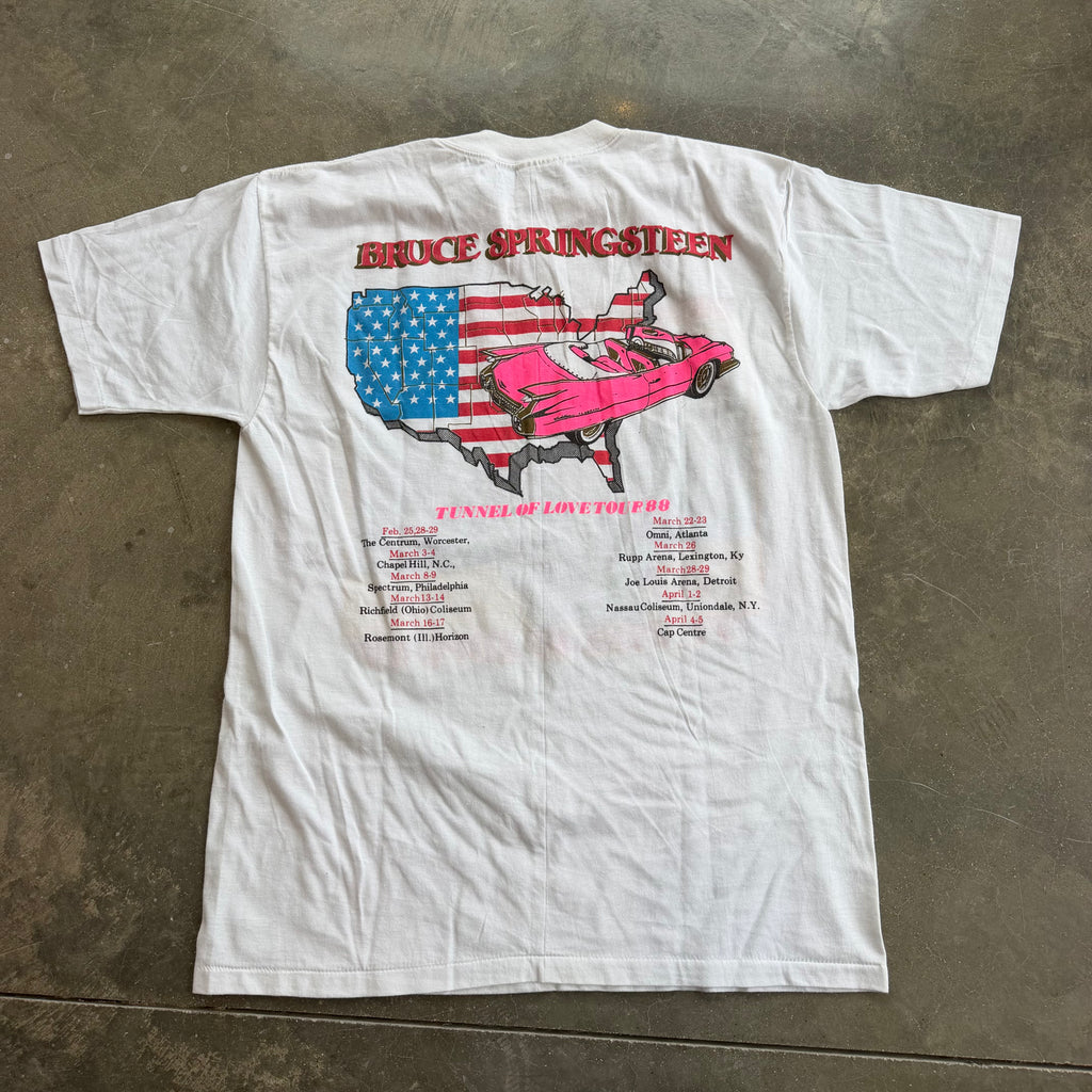'88 DEADSTOCK Bruce Springsteen Tunnel of Love Tour Single Stitch Tee - XL miUSA