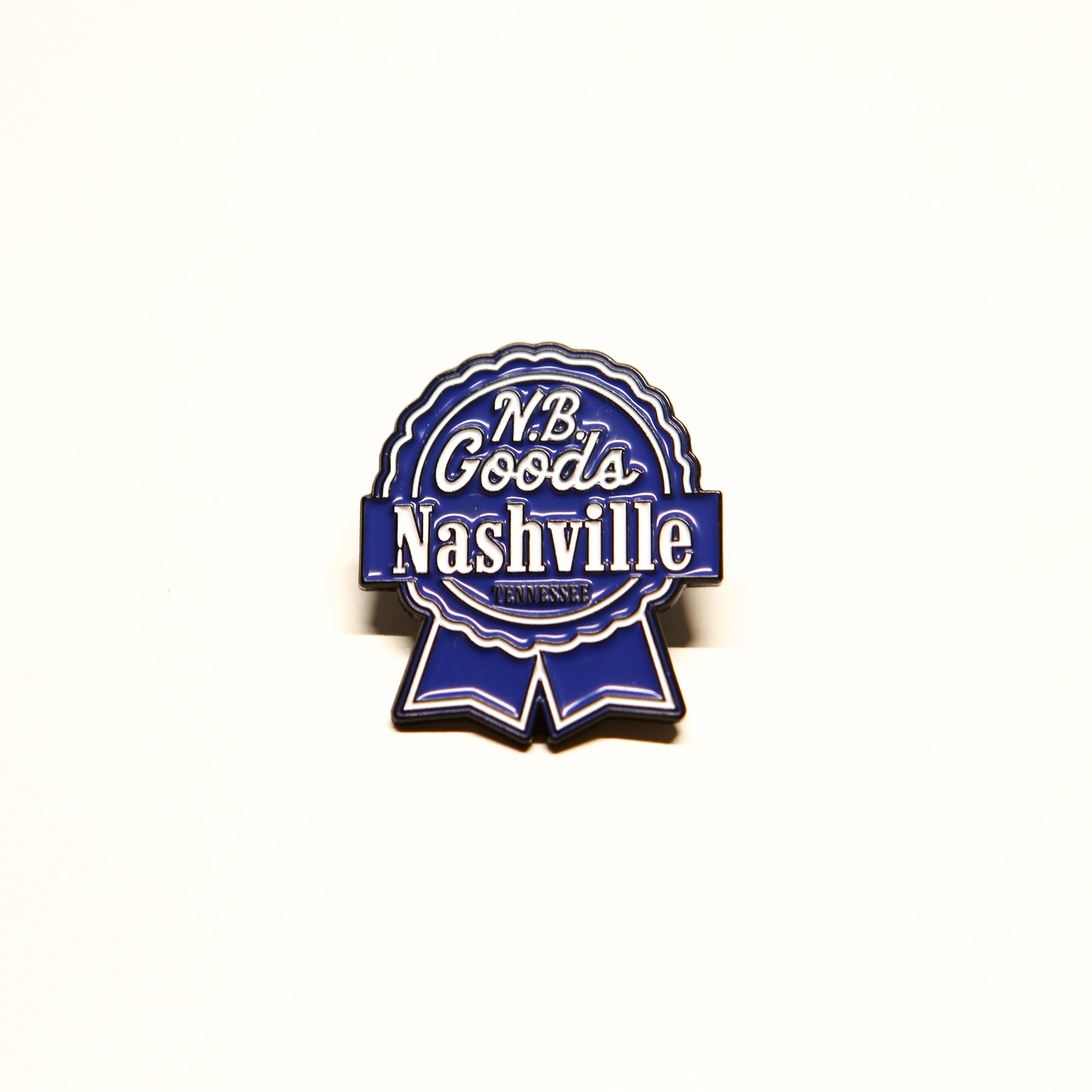 Blue Ribbon Enamel Pin